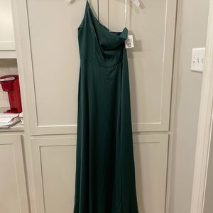 David’s Bridal Bridesmaids Dress in Juniper